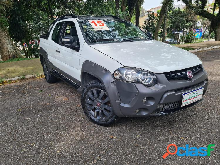 FIAT STRADA ADVENTURE1.8 1.8 LOCKER FLEX CD BRANCO 2015 1.8