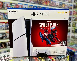 PlayStation 5 Slim 1TB + Spider-Man 2 Novo Lacrado