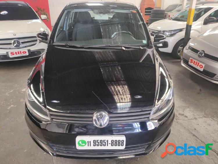 VOLKSWAGEN FOX TRENDLINE 1.6 FLEX 8V 5P PRETO 2015 1.6 FLEX