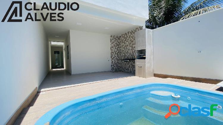 CASA COM 4 QUARTOS SENDO 2 SUÍTES PISCINA E GOURMET NO