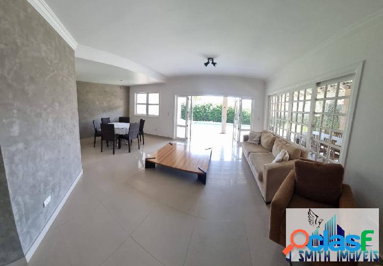 CASA PRONTA, MOBILIADA, 4 SUÍTES, 345m² PISCINA, GRANJA