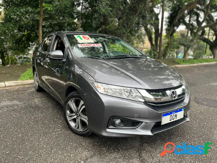 HONDA CITY SEDAN EX 1.5 FLEX 16V 4P AUT. CINZA 2016 1.5 FLEX