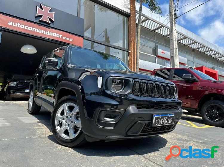 JEEP RENEGADE T270 1.3 TB 4X2 FLEX AUT. PRETO 2024 1.3 FLEX