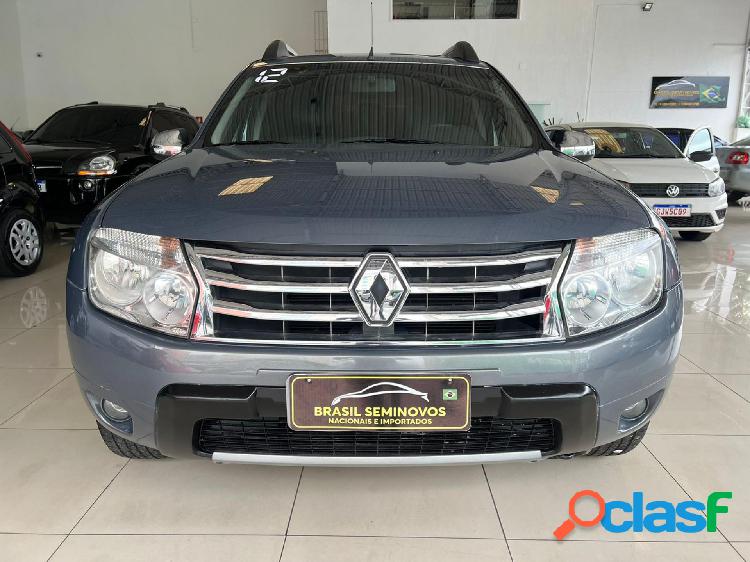 RENAULT DUSTER DYNAMIQUE 2.0 HI-FLEX 16V MEC. CINZA 2012 2.0