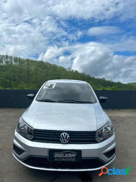 VOLKSWAGEN VOYAGE 1.0 FLEX 12V 4P PRATA 2021 1.0 GASOLINA E