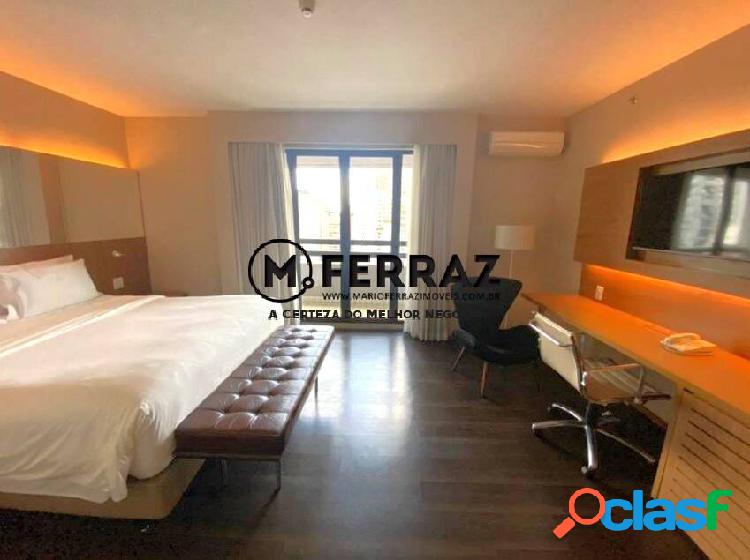 Ótimo apartamento de 33m², 1 suíte, 1 vaga no Jardim