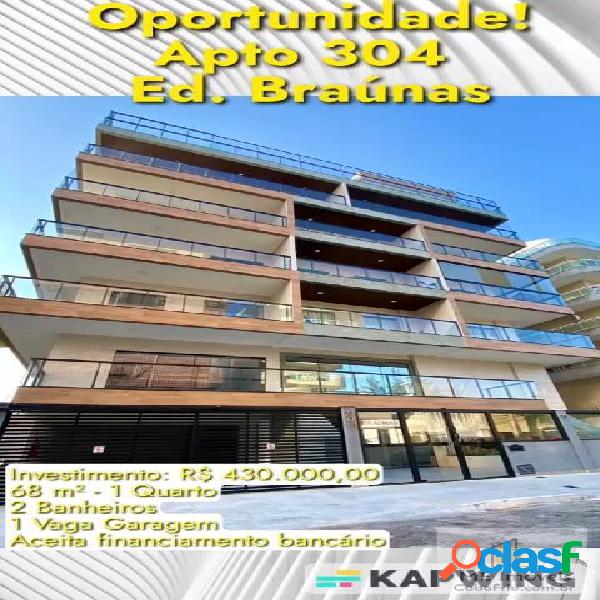 Apartamento 1 quartos com 2 banheiros novo à venda - Braga