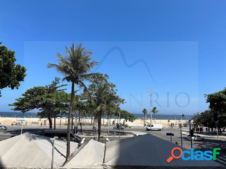 Apartamento vista mar para venda em Copacabana