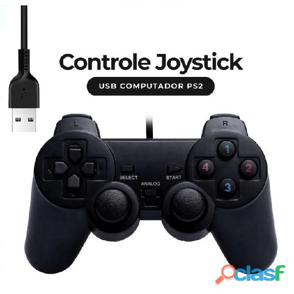Controle Com Entrada Usb Joystick Games Computador E Console