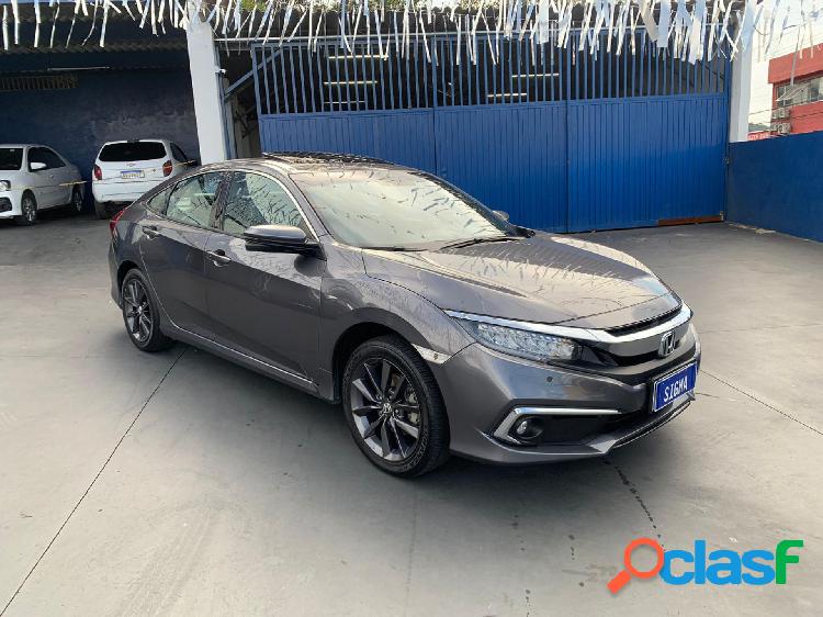 HONDA CIVIC SEDAN TOURING 1.5 TURBO 16V AUT.4P CINZA 2020