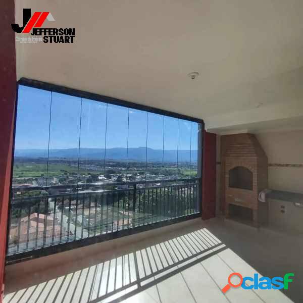 Lindo apartamento de 109 m2 com varanda gourmet e vista para