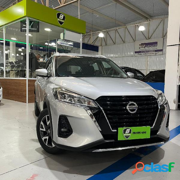 NISSAN KICKS SENSE 1.6 16V FLEX AUT. PRATA 2022 1.6 FLEX