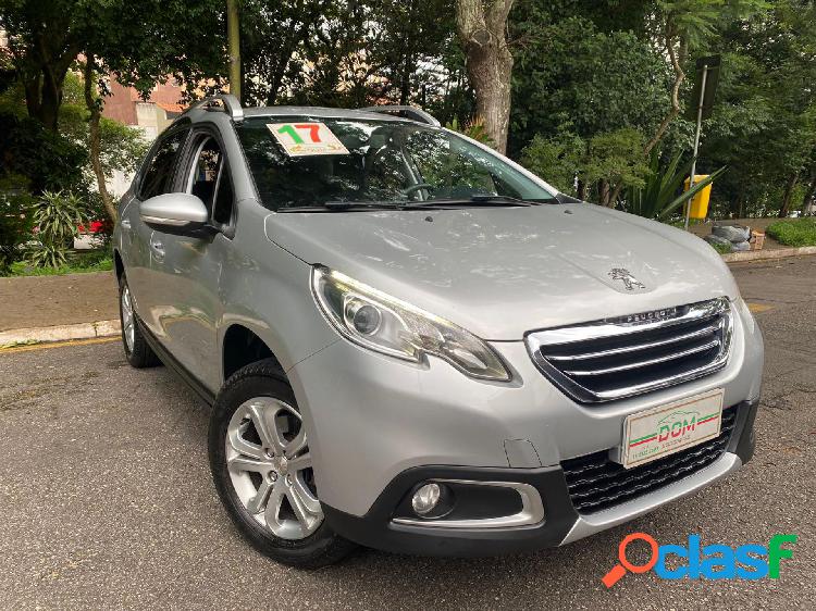 PEUGEOT 2008 ALLURE 1.6 FLEX 16V 5P AUT. PRATA 2017 1.6 FLEX