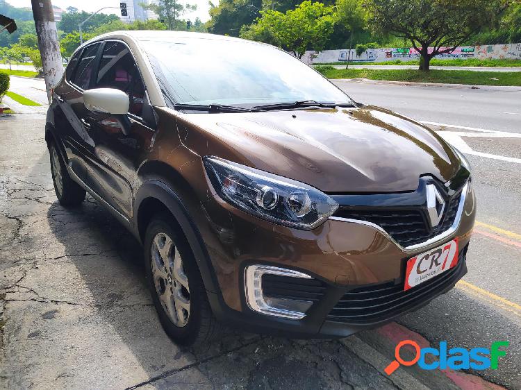 RENAULT CAPTUR LIFE 1.6 16V FLEX 5P AUT. MARROM 2019 1.6