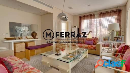 Apartamento encantador de 438m², 4 suítes, 5 vagas no