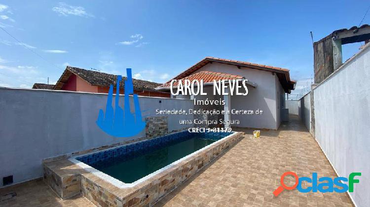 CASA NOVA 2 DORMITÓRIOS LADO PRAIA FINANCIAMENTO BANCÁRIO