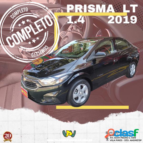 CHEVROLET PRISMA SED. LT 1.4 8V FLEXPOWER 4P PRETO 2019 1.4