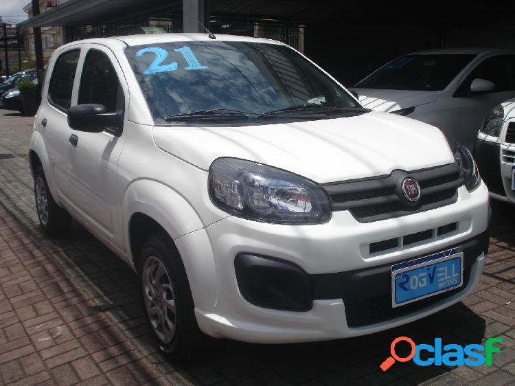 FIAT UNO ATTRACTIVE 1.0 FIRE FLEX 8V 5P BRANCO 2021 1.0 FLEX