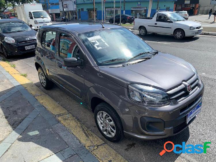 FIAT UNO ATTRACTIVE 1.0 FIRE FLEX 8V 5P CINZA 2021 1.0 FLEX