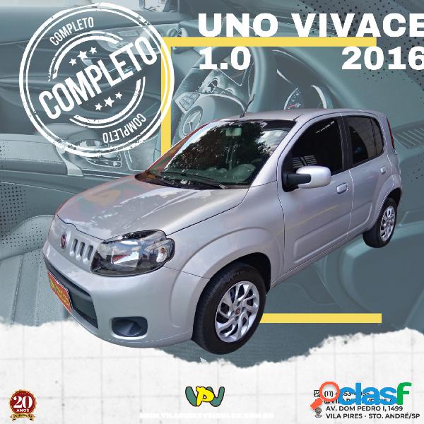 FIAT UNO VIVACE CELEB. 1.0 EVO F.FLEX 8V 5P PRATA 2016 1.0