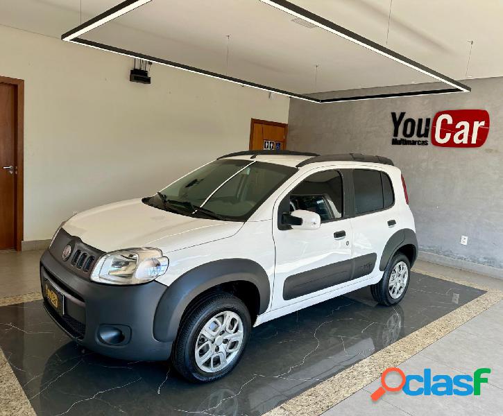 FIAT UNO WAY 1.4 EVO FIRE FLEX 8V 5P BRANCO 2011 1.4 FLEX