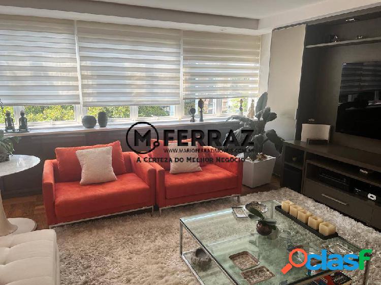 Lindo apartamento de 178m², 3 dorm. sendo 1 suíte, 2 vagas