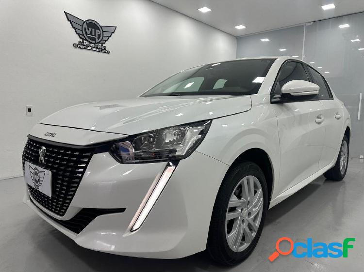 PEUGEOT 208 ACTIVE 1.6 FLEX 16V 5P AUT. BRANCO 2021 1.6 FLEX
