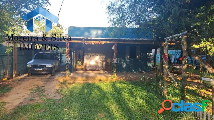 Sítio 750M² fora de condomínio com casa!
