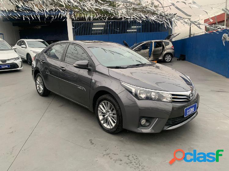 TOYOTA COROLLA XEI 2.0 FLEX 16V AUT. CINZA 2016 2.0 FLEX