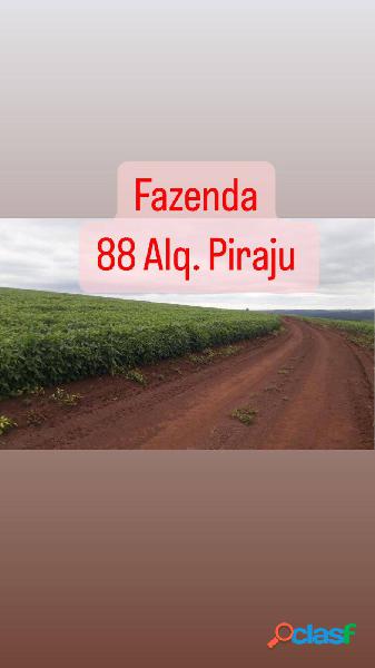 VENDE-SE FAZENDA DE 88 ALQUEIRES EM PIRAJU/SP
