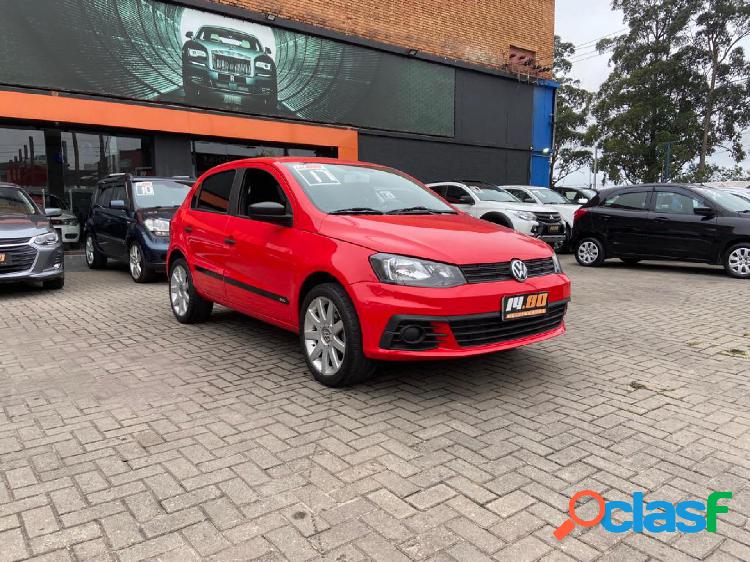 VOLKSWAGEN GOL TRENDLINE 1.0 T.FLEX 12V 5P VERMELHO 2017 1.0