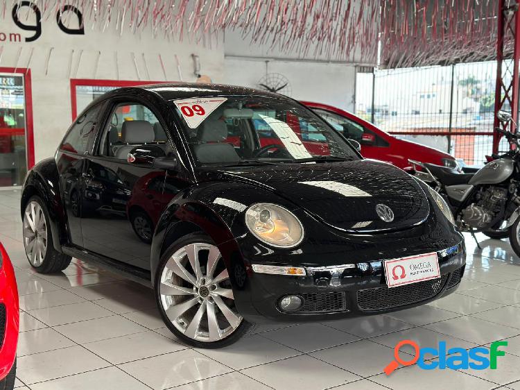 VOLKSWAGEN NEW BEETLE 2.0 MI MEC.AUT. PRETO 2009 2.0