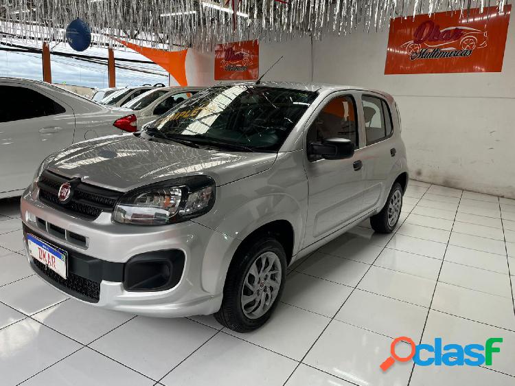 FIAT UNO ATTRACTIVE 1.0 FIRE FLEX 8V 5P PRATA 2021 1.0 FLEX