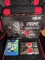 I5 7500 + Asus Prime B250 Plus + RAM 16GB (2x8) DDR4