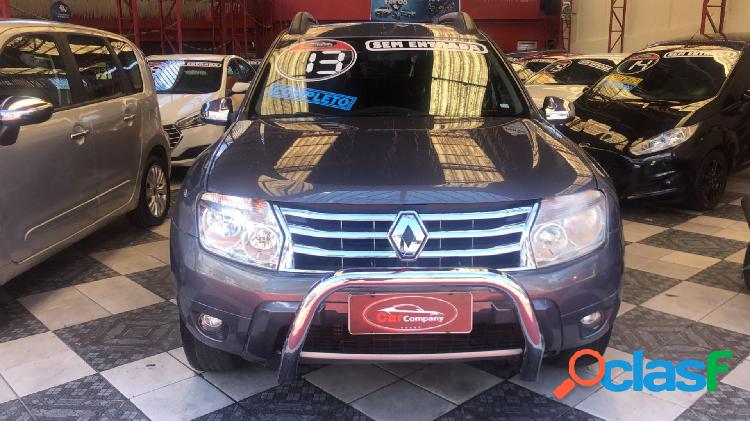 RENAULT DUSTER DYNAMIQUE 1.6 FLEX 16V MEC. CINZA 2013 1.6