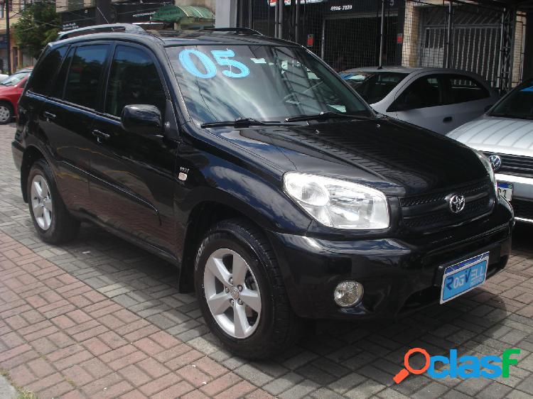 TOYOTA RAV4 2.0 4X4 16V AUT. PRETO 2005 2.0 GASOLINA