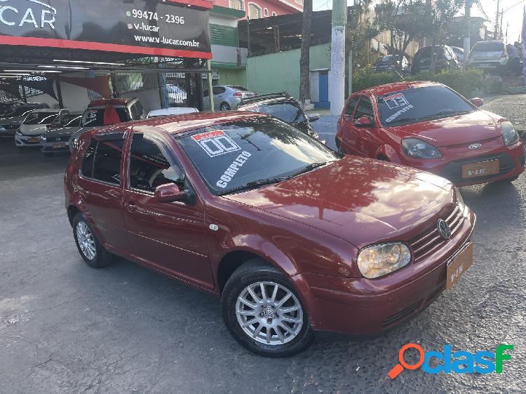 VOLKSWAGEN GOLF 1.6MI 1.6MI GENER.BLACK & SILVER VERMELHO