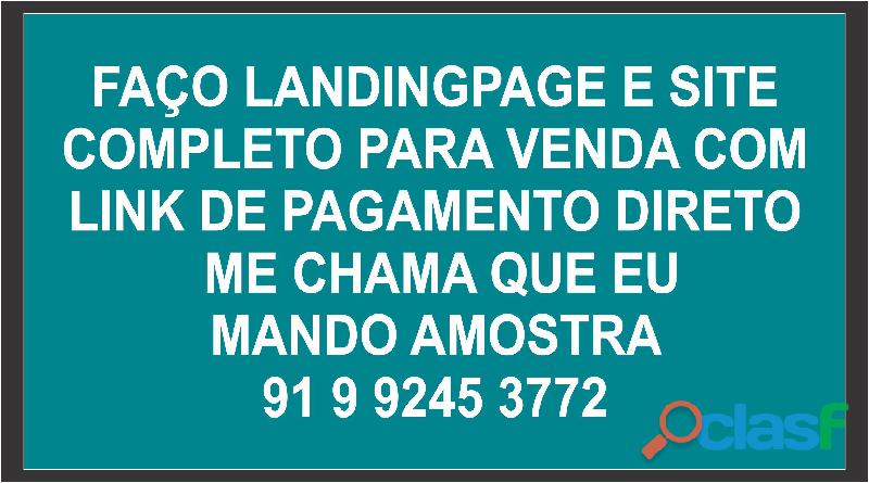 crio site e landingpage