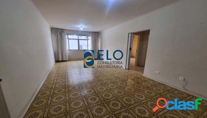 Apartamento de 1 quarto na quadra da praia, com armários,