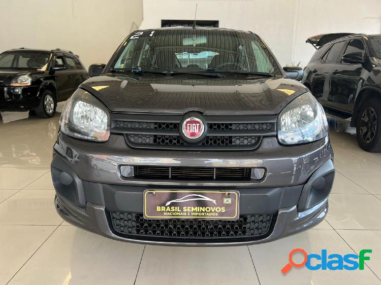 FIAT UNO ATTRACTIVE 1.0 FIRE FLEX 8V 5P CINZA 2021 1.0 FLEX