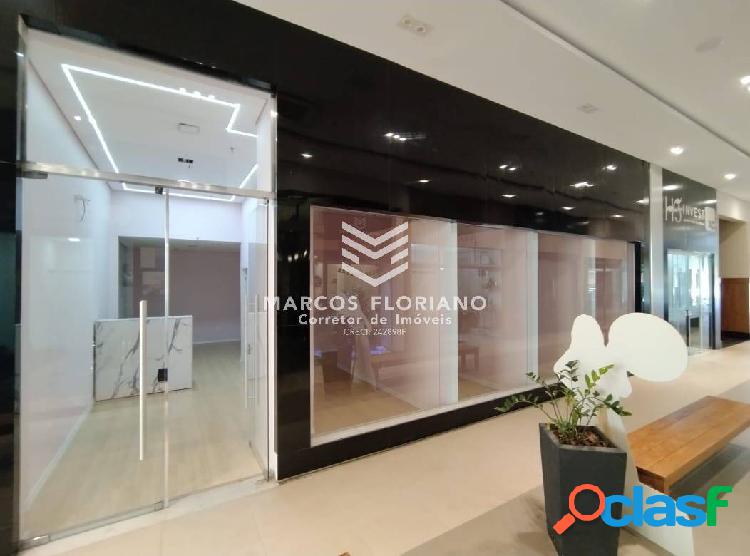 Loja pronta com 75,95 m² no shopping Boulevard Cidade em