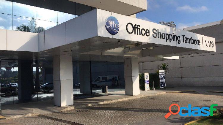 Office Tamboré com 126m² venda ou Locação