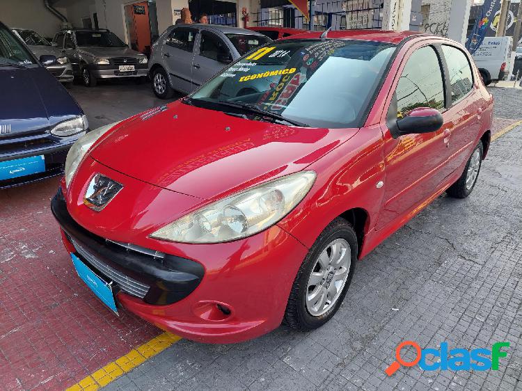 PEUGEOT 207 XR 1.4 FLEX 8V 5P VERMELHO 2011 1.4 FLEX