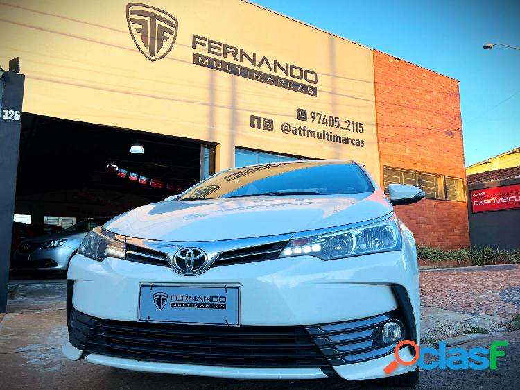 TOYOTA COROLLA XEI 2.0 FLEX 16V AUT. BRANCO 2018 2.0 FLEX