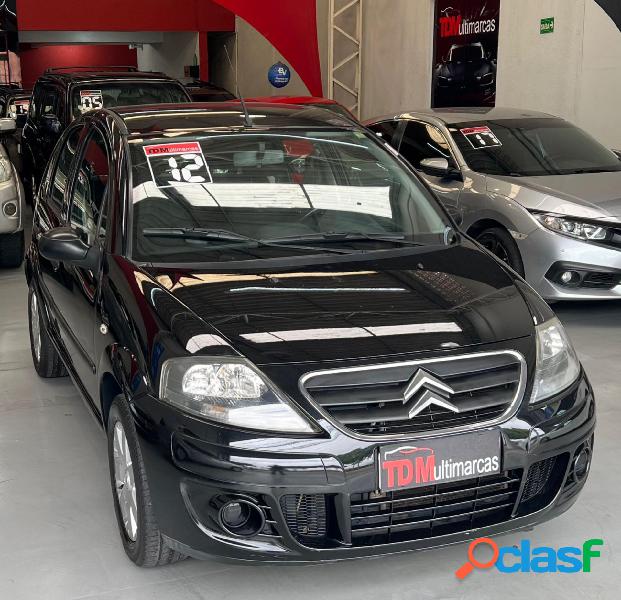 CITROEN C3 GLX 1.4 GLX SONORA 1.4 FLEX 8V 5P PRETO 2012 1.4