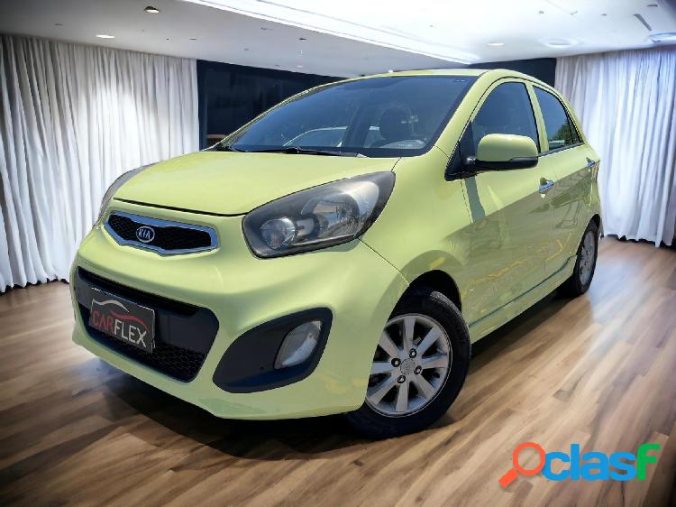 KIA PICANTO EX 1.11.0 1.0 FLEX AUT. VERDE 2013 1.0 FLEX