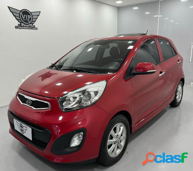 KIA PICANTO EX 1.11.0 1.0 FLEX AUT. VERMELHO 2013 1.0 FLEX
