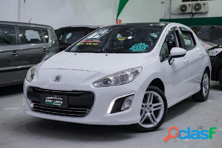 PEUGEOT 308 ALLURE 2.0 FLEX 16V 5P AUT. BRANCO 2014 2.0 FLEX