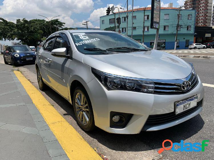 TOYOTA COROLLA XEI 2.0 FLEX 16V AUT. PRATA 2016 2.0 FLEX
