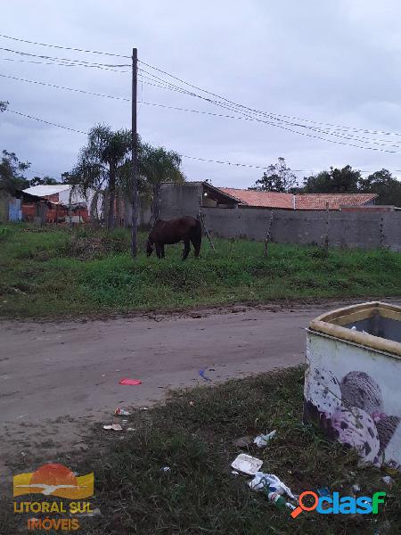 Terreno de esquina no Balneário Coroados